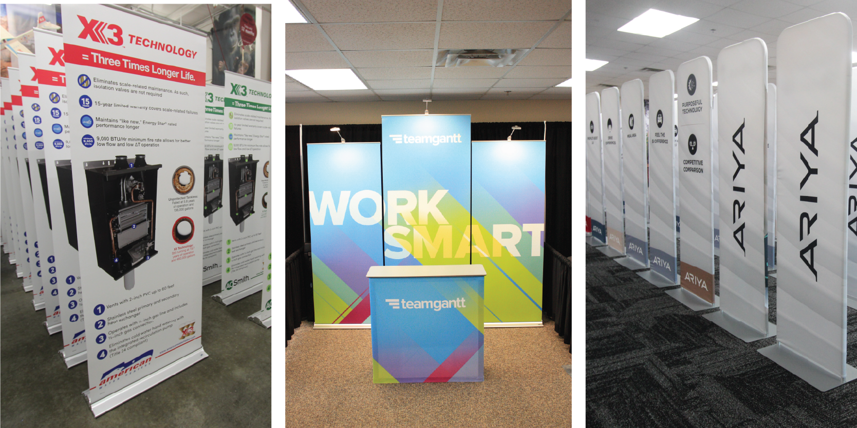 standing signs for marketing booths at tradeshow event trade show event banners and signs for marketing